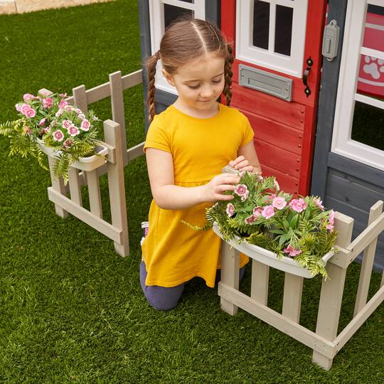 KidKraft Navy Wooden Riverscape Playhouse Set